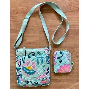 Vera Bradley Mini Hipster & Coin Purse Set